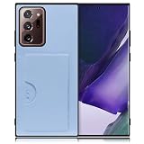 LOOF SKIN SLIM-SLOT Galaxy Note20 Ultra 5G SC-53A / SCG06 用 ギャラクシー ケース カバー カードポケット カード収納 カード 背面 スマホケース スマホカバー 背面カード収納 [ベビーブルー]
