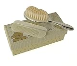 Silver Plated Brush & Comb Set Baby Gift Or Christening Gift by ukgiftstoreonline
