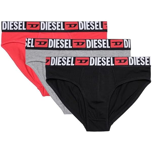 Amazon | Diesel（ディーゼル）メンズ 3枚組 ブリーフパンツ メンズ
