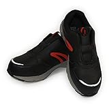 コーナンオリジナル 軽量先芯シユーズPR スリポン BK 25.5