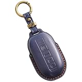 【smasol】クラウン専用キー クラウン スポーツ クラウン クロスオーバー キーカバー キーケース RS Z G X H30系 H35系 H37系 (3D高級 クラウン, ネイビー)