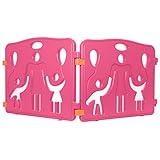 Lil Jumbl赤ちゃんPlaypen ExtraパーツLarge ( 28.5 " X 23.5 ) – 2のセット – レッド