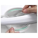 BAIYIUER ドアハンドルプロテクター ヴェルファイア &アルファード 40系 30系 H27.1~ に対応 ドアノブ 引っかき傷防止 8枚セット 透明