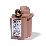 Taco 006-BC7-1PNP Bronze Circulator Pump 1/2-Inch Sweat with Line Cord, Analog Timer and Integral Ch