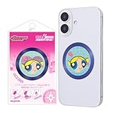 マグネットリング メタル ステッカー magsafe対応 パワーパフガールズ/magness/バブルス_フェイス