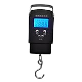 Fenteer 便携式スケール　吊り下げ　小型　はかり　デジタル　LCDライト　50KG負荷　測定ツール　自動電源切れ　全３色 - ブルーバックライト