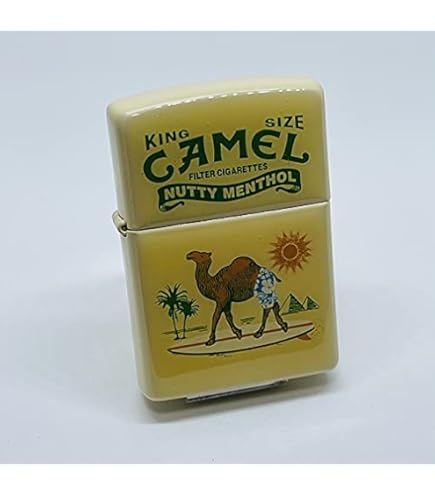 Amazon.co.jp: ライター キャメル CAMEL NUTTY MENTHOL 2008年 製 ハイ