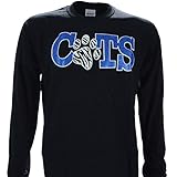 UK Glitter Cats NCAA大学のケンタッキーWildcats on aブラック長袖Tシャツ L ブラック