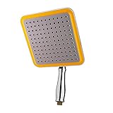 elfishjp シャワーヘッド セット オーバーヘッド シャワー 降雨シャワーヘッド ステンレス　正方形 高品質　高水圧 節水　洗浄便利