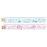 サンエックス 2種セット リラックマ スリム定規 リラックマ童話