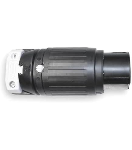 Amazon | Hubbell CS8364C Locking Connector, 50 amp, 3 Phase 250V