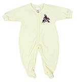 Phoenix Coyotes NHLベビー男の子幼児レトロFooted Sleeperパジャマ、クリーム