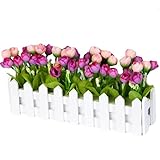 人工花の配置部屋のコンポーネントウッドフェンス花の装飾-A18