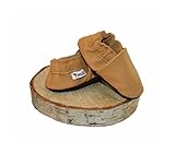 Mali WearレザーベビーモカシンSoft Soles最初手順(ベージュ) US サイズ: XS カラー: ベージュ