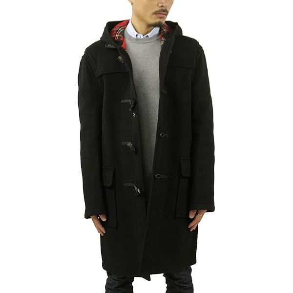 Amazon | [グローバーオール] MC3251 ミッドレングス ダッフルコート