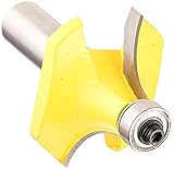 Yonico 13167 Round Over Edging Router Bit with 5/8-Inch Radius 1/2-Inch Shank by Yonico
