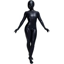 Amazon.co.jp: [Zentai Dreamer] ZD15F ブラックマンバ 既定サイズ