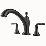 Pfister Northcott 3-hole Roman Tub withトリムのみ 2 Handle RT6-5MGY 1