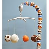 Mod Sports Musical Mobile by Bacati [並行輸入品]