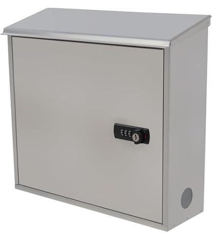 ポスト 壁掛け 大型 スチール メール便対応 番号変更可能ダイヤル鍵 Amazon.co.jp: ポスト 壁掛け 大型 スチール メール便対応 ブラック