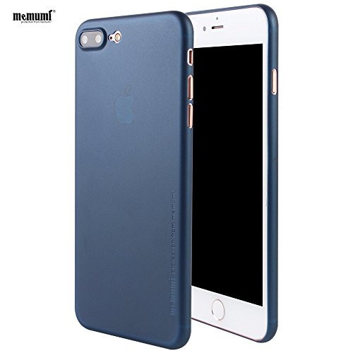 [Memumi] iphone7 Plus ケース 0.3㎜の スリム・薄型 防指紋 PP ケース アイフォン7 Plus ケース (ブルー)