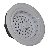 LASCO-Simpatico 30013AL Kitchen Sink, Basket Strainer Assembly with Post Type Basket Fits 3-1/2-Inch