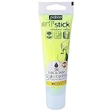 ニッペ ペンキュア PENCURE TUBE de PAINT 75ml 蛍光 イエロー 75ML