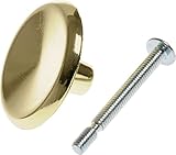 The Hillman Group 57024 Brass Knob for Bifold Door, 1 1/2-Inch, 3-Pack by The Hillman Group