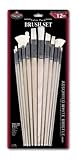 Royal & Langnickel RSET-9600 White Bristle Combo Brush Set