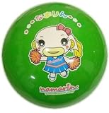 【マイカラーボール】 (6インチ／直径15㎝) ご当地キャラクターカラーボール なまりん　1個セット (黄緑)