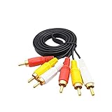 .C RCAケーブル 1.5ｍ AVケーブル 3色ケーブル ３ピン－３ピン RCA端子 AV端子 3色端子 ゲーム機 モニター カーナビ