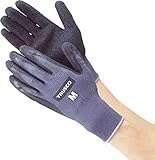 TRUSCO ゴム背抜きグリップフィット手袋 ブラック M TGL250M