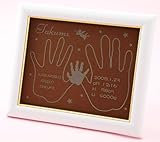 家族の絆　miniタイル付き！　家族の手形が入る。