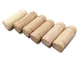 家具 建具 連結用 木製 ダボ (中（12×32mm）6本)