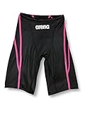 【FINA承認】 arena(アリーナ) 競泳水着 レース用ボーイズ ジュニア AQUA ADVANCED ジュニアハーフスパッツ ブラック(BKPK) R140 ARN-1022MJ