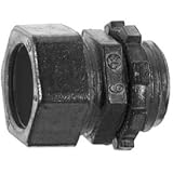 Thomas & Betts tc211sc50cp 50-pack 1 / 2インチ電気メタリックチューブ圧縮コネクター 1/2" 02105B 1
