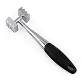 Stainless Steel Meat Tenderizer Mallet Tool Steak Chicken Hammer [並行輸入品]