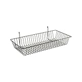 スガツネ工業 イベントスペースシステム オープンワイヤーメッシュ用 バスケット809326 809326-BK ブラック