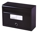 グリーンライフ カラーポスト マットブラック ダイヤル錠付 FH-50DMBK