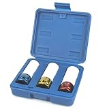 Garage.com 3pcインパクトレンチ用アルミホイールナットソケットセット WHSYH0140 [並行輸入品]