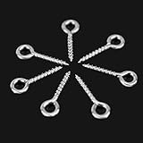 Refaxi 穴を叩くねじが付いている銀色白いのパック (約 196-204)