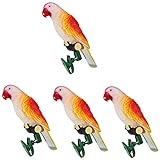 FLAMEER 　ソーラーLEDライト　オウムランプ　ランドスケープ　ランプ屋外通路ヤード　4個