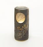 【信楽焼　壱彦】照明(屋外用)　HK-601b　初月燈 -HATSUZUKI NO AKARI-　サイズ　直径245mm×高さ515mm