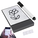 Transient Artboard - Instantly Change the Picture Notepad for Magic Tricks, Drawing Board Magic Props, Magic Tricks Props Drawing Board, Interactive Fun Expressing Flick Pad for Couples, Pranks, Tr