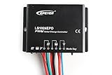 EPソーラー充電コントローラ 防水型 LS-EPDシリーズ 密閉型 バッテリーに効率的（LS1012EPD、LS1024EPD、LS2024EPD、10A、20A、12V、12/24V 自動） (St