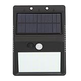 Sutekus 改良版 センサーライト 人感ソーラーライト ボタン付き 28LED 3モード 太陽発電 屋外照明 (1個)