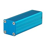 Bingfuアルミニウムボックスfor RFプロジェクトボックスフィルタ電子プロジェクト電源供給アンプPCB – 3.15 X 0.96 X 0.94インチブルー( Pack of 2 )