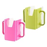 Prettyia 2個入り　　ベビー　　幼児　　抗押し出し　　牛乳　　ジュース　　飲料　　容器　　カップホルダー