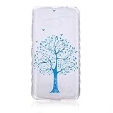 UNEXTATI Lumia 550 用 ケース 耐衝撃 高品質 TPU ハード カバー 超薄型ケース 全面保護 脱着簡単 クリア 透明 Microsoft Lumia 550カバー Cover (ブ