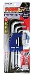 まとめ買い 10個セット「ストロングツール(Strong TooL) 9pc六角棒レンチ ボールポイント セミロング 12956」